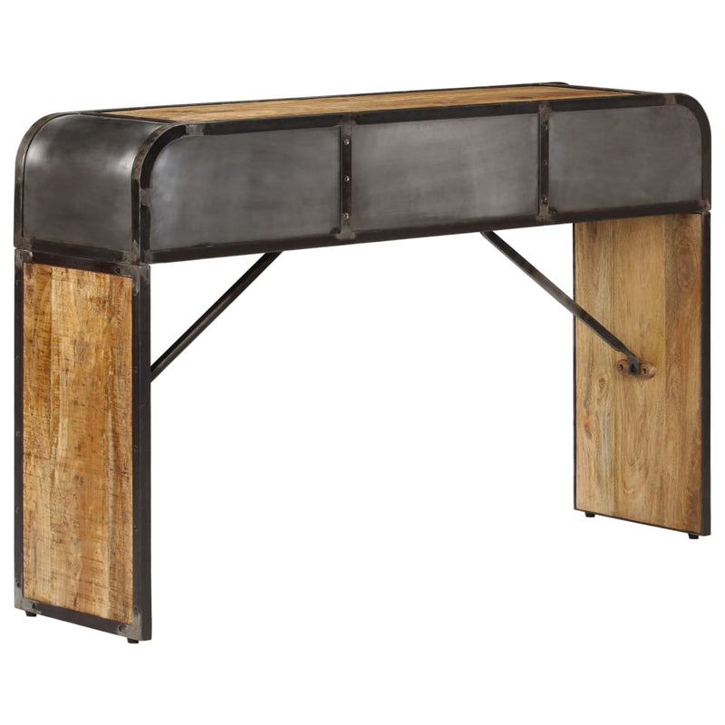 vidaXL Sideboard 120x30x75 cm Solid Mango Wood