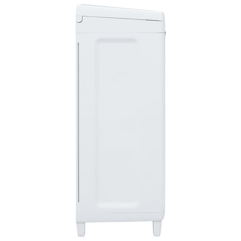 vidaXL Garden Dustbin with 3 Bags Dark Grey 65x38x102 cm