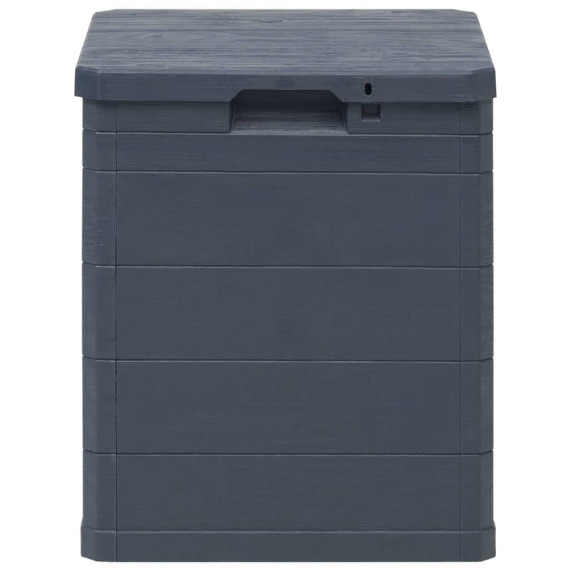 vidaXL Garden Storage Box 90 L Anthracite