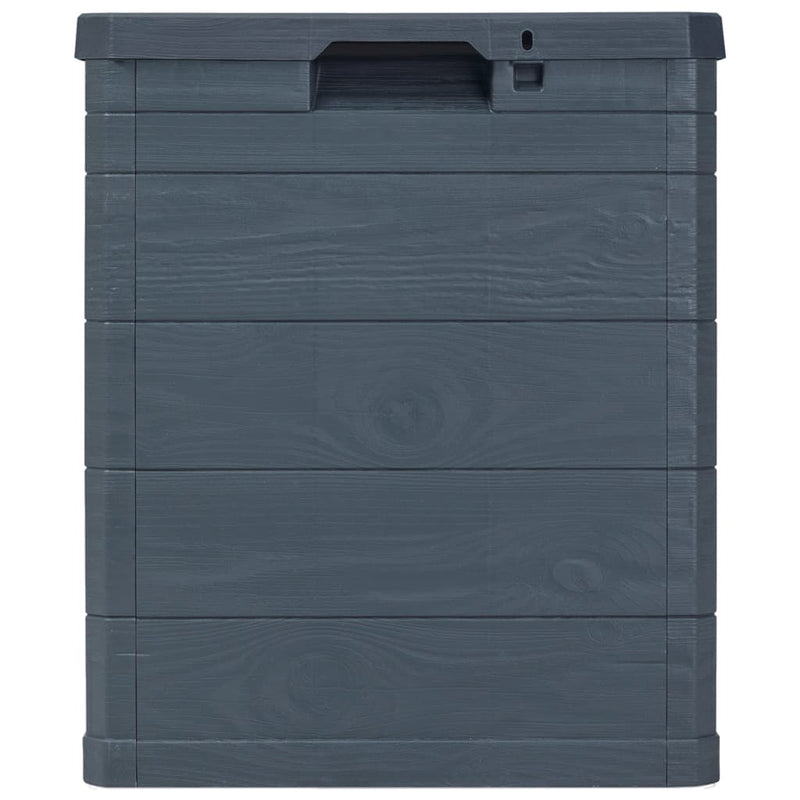 vidaXL Garden Storage Box 90 L Anthracite