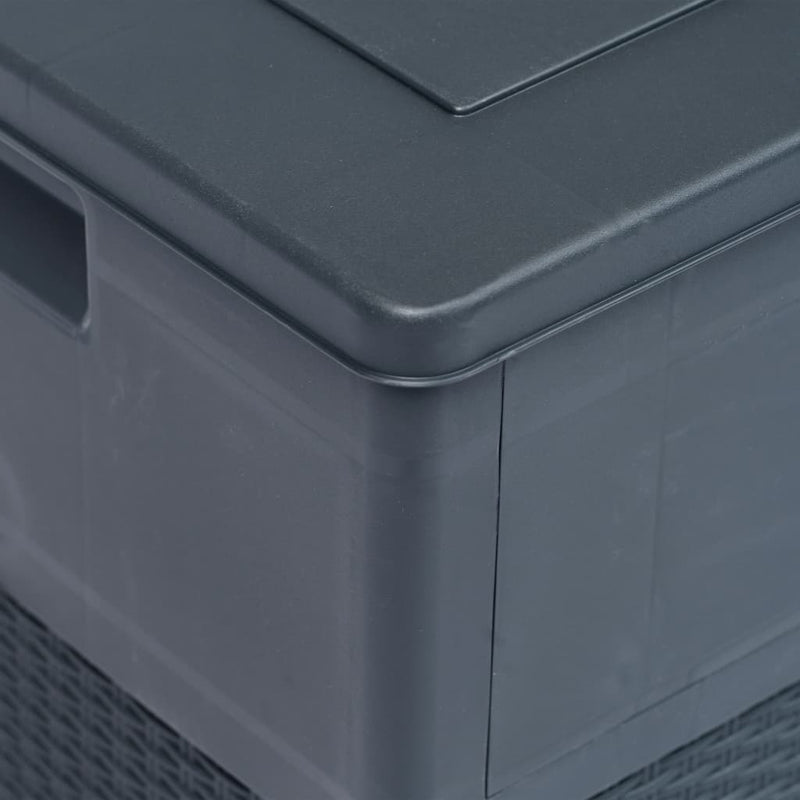 vidaXL Garden Storage Box 320 L Anthracite