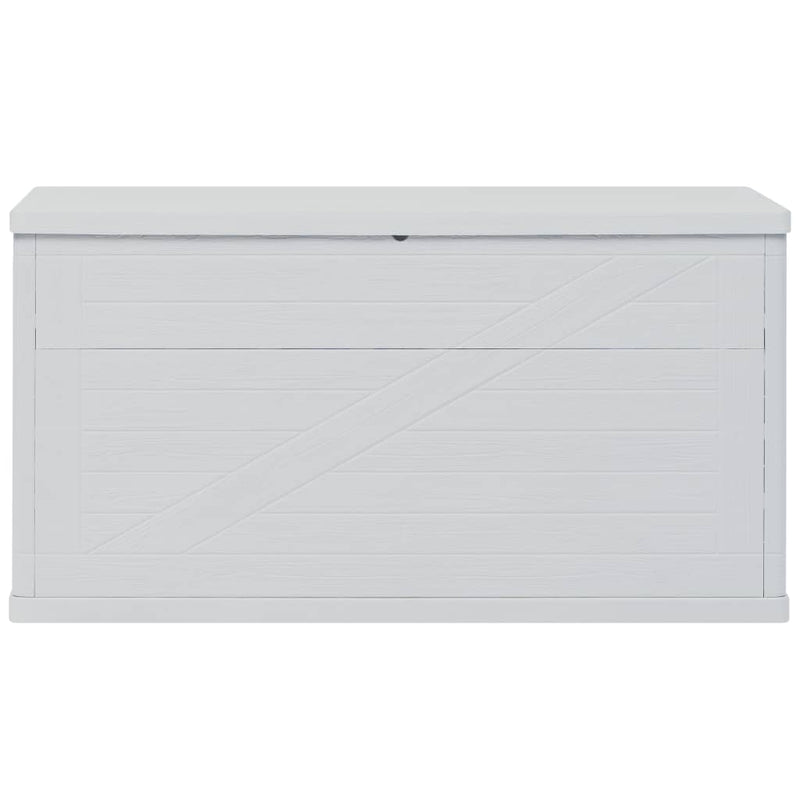 vidaXL Garden Storage Box 420 L Light Grey