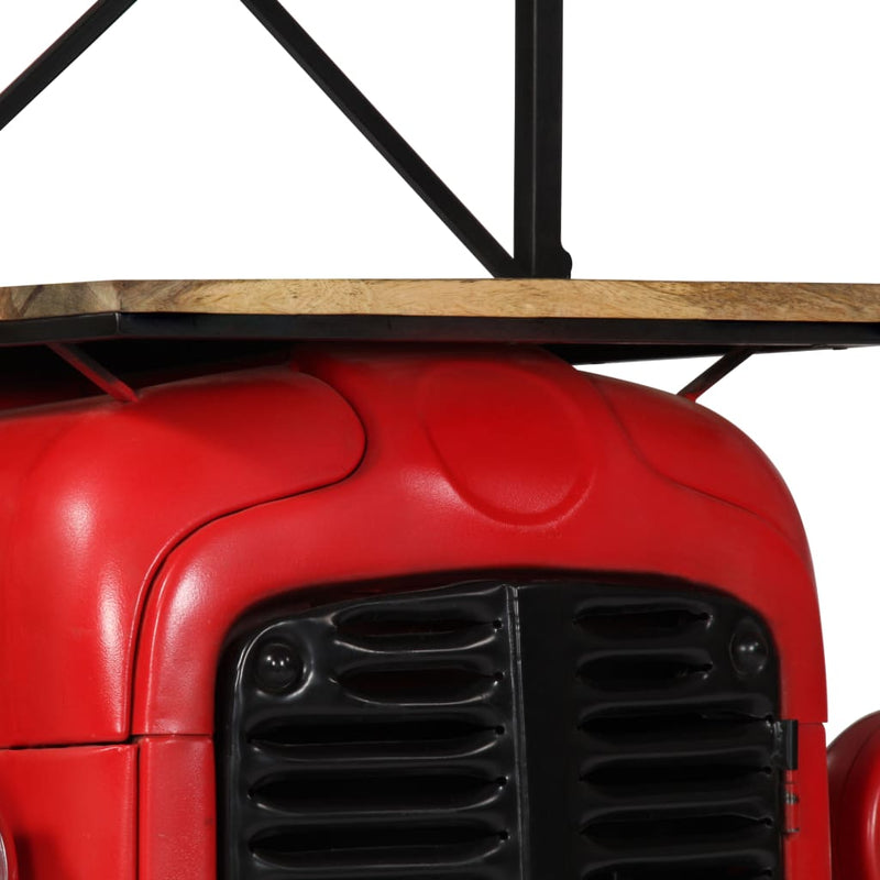 vidaXL Tractor Wine Cabinet 49x31x172 cm Solid Wood Mango