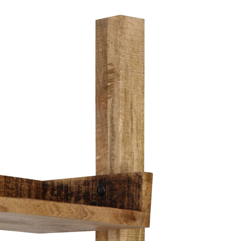 vidaXL Ladder Shelf Brown 75x37x205 cm Solid Mango Wood