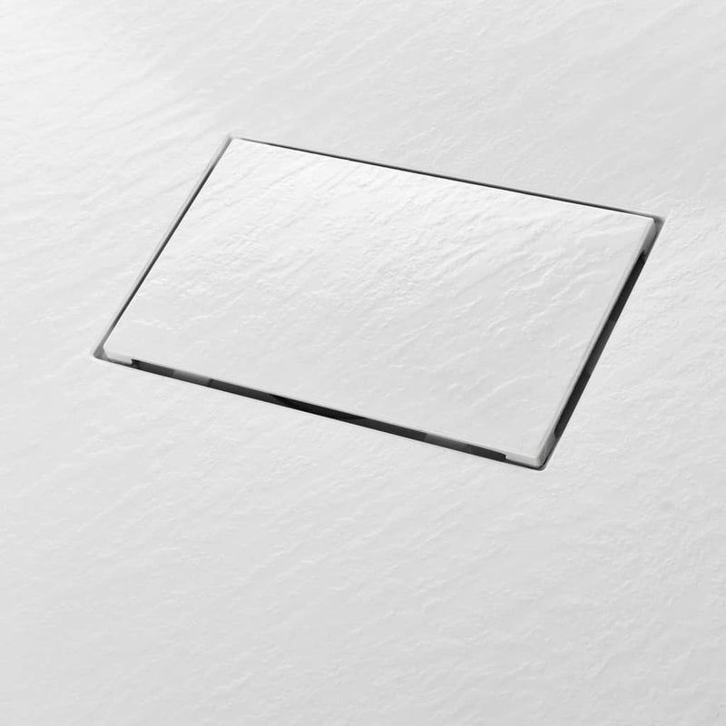 vidaXL Shower Base Tray SMC White 100x80 cm
