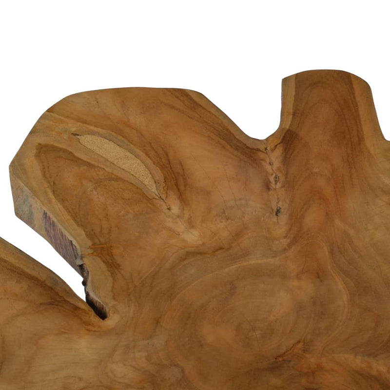 vidaXL Coffee Table (60-70)x45 cm Teak Wood
