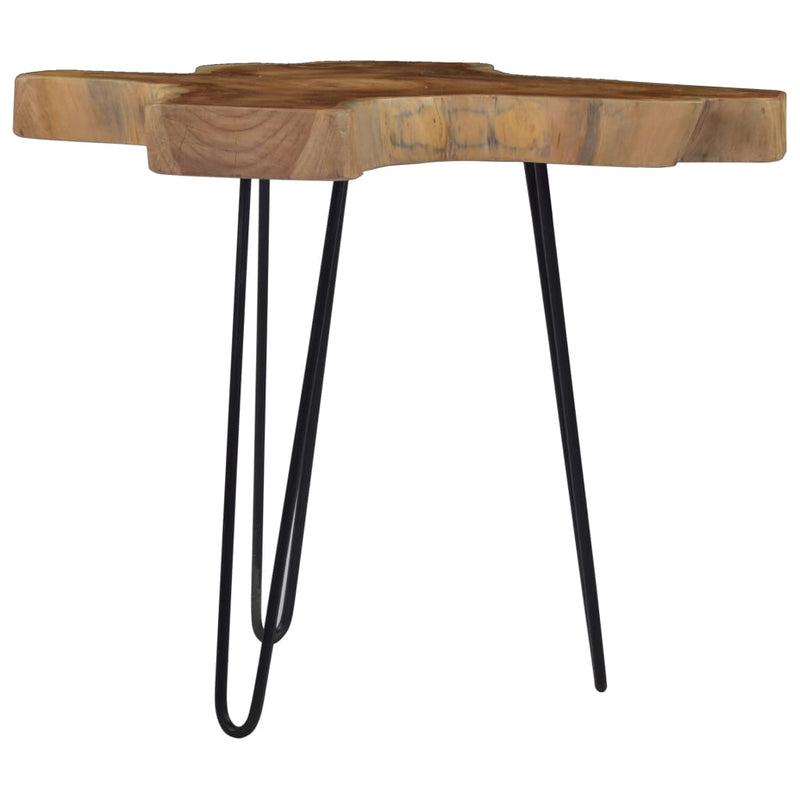 vidaXL Coffee Table (60-70)x45 cm Teak Wood