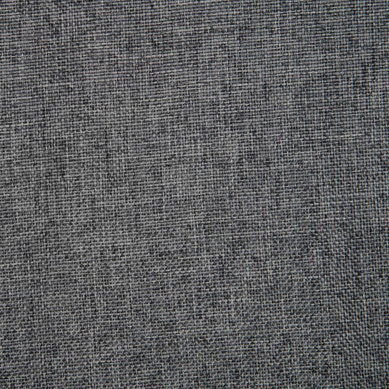 vidaXL Swivel Dining Chair Dark Grey Fabric