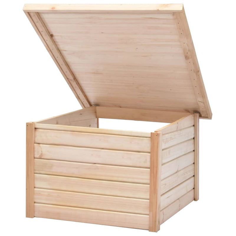 vidaXL Lawn Mower Garage 92x104x59.5 cm Solid Pine Wood 19 mm
