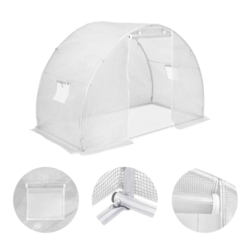 vidaXL Greenhouse 4.5 m² 300x150x200 cm