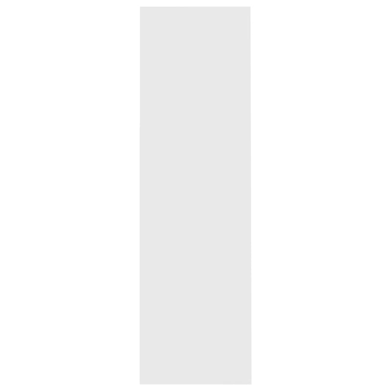 vidaXL Book Cabinet White 97.5x29.5x100 cm Engineered Wood