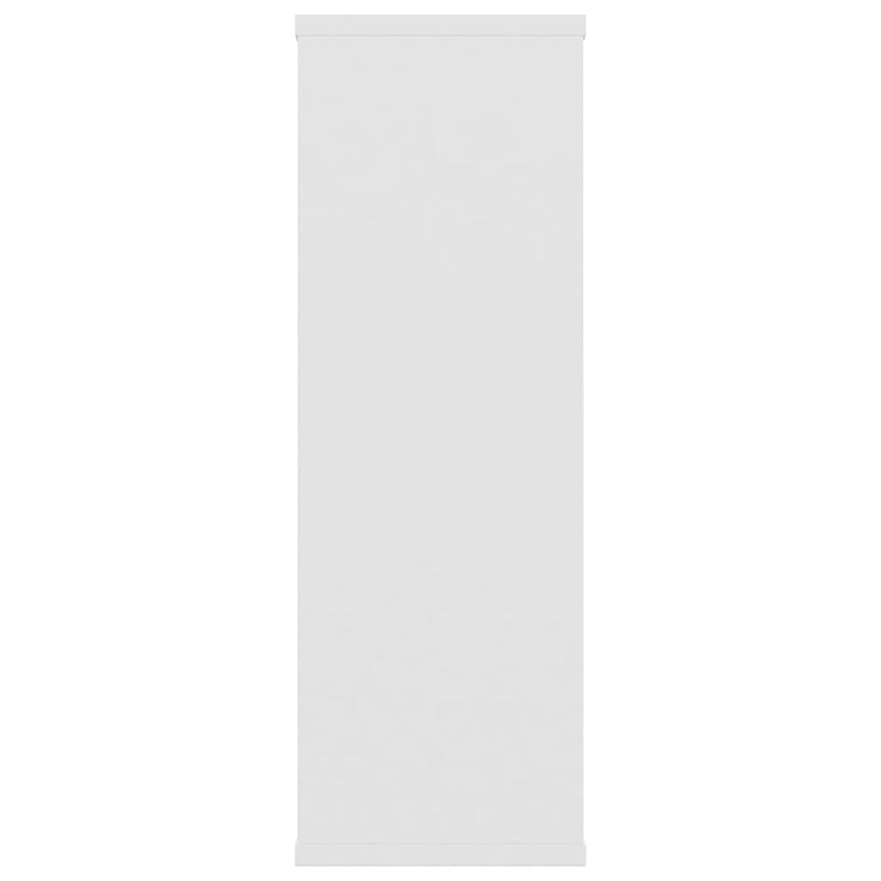 vidaXL Wall Shelves White 104x20x58.5 cm Engineered Wood