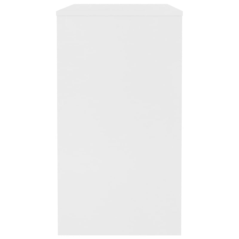 vidaXL Desk White 90x40x72 cm Engineered Wood