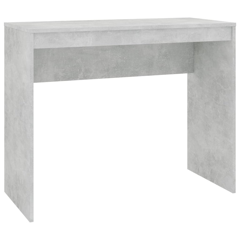 vidaXL Desk Concrete Grey 90x40x72 cm Engineered Wood