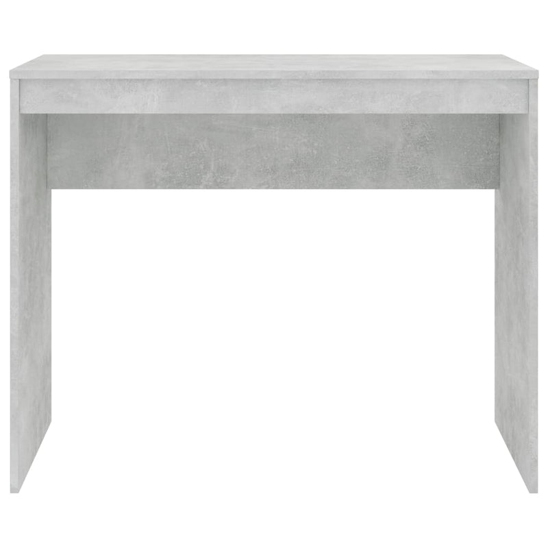 vidaXL Desk Concrete Grey 90x40x72 cm Engineered Wood
