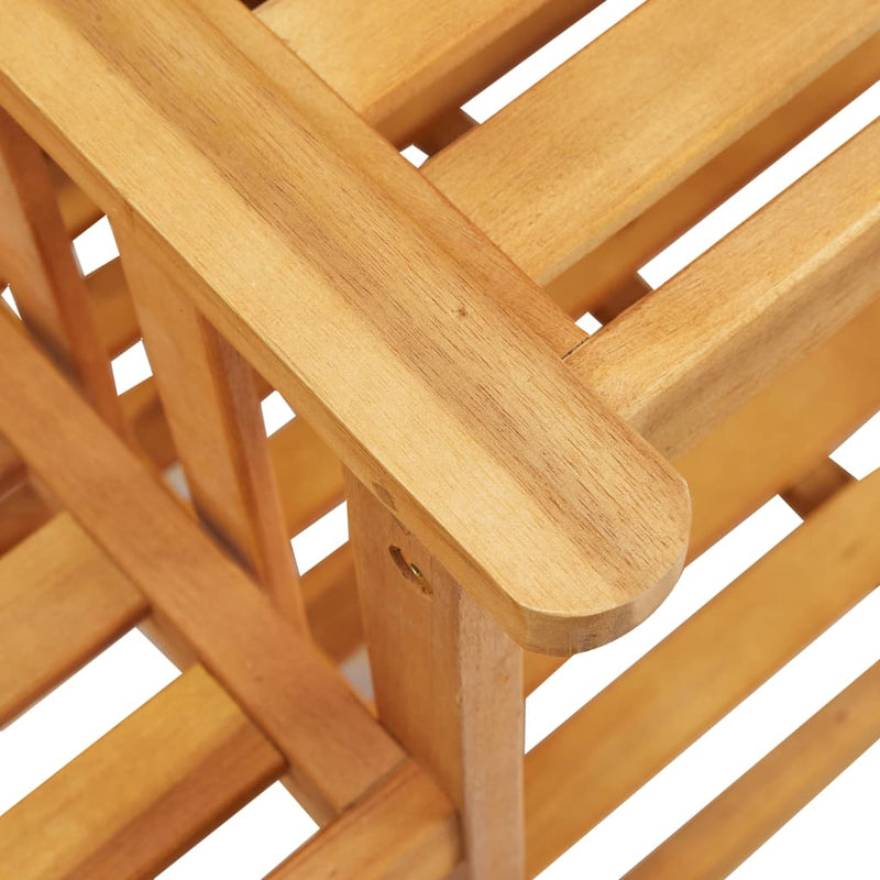 vidaXL Garden Chairs with Tea Table 159x61x92 cm Solid Acacia Wood