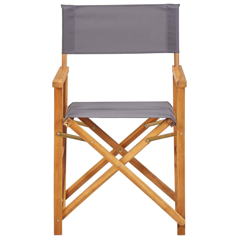 vidaXL Director's Chairs Solid Acacia Wood