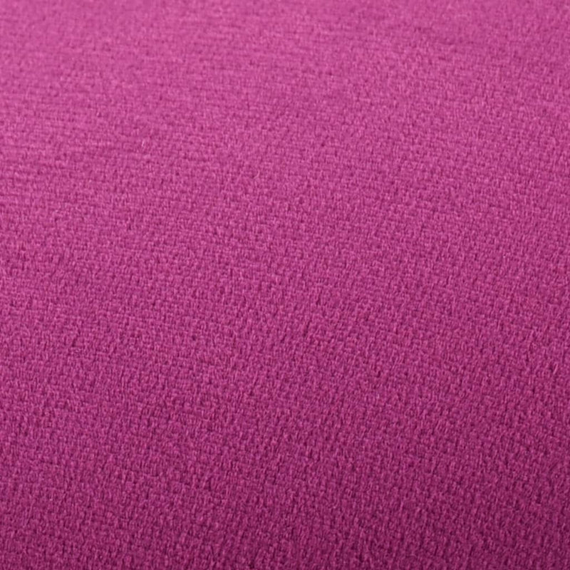 vidaXL Stool Purple and Gold Velvet 28 x 36 cm