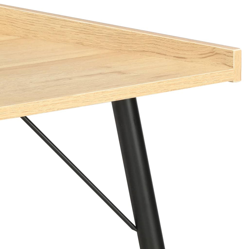 vidaXL Desk Oak 90x50x79 cm