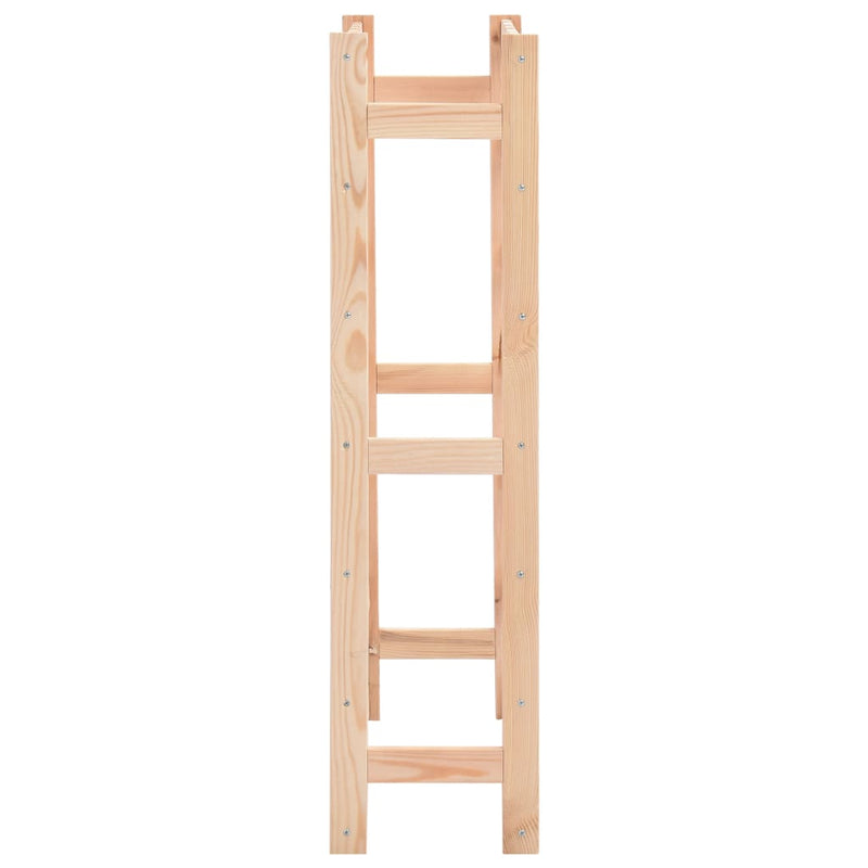 vidaXL Wine Rack for 42 Bottles Solid Wood Pine