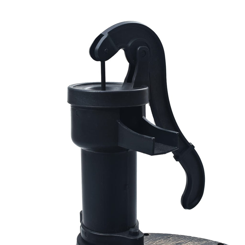 vidaXL Garden Water Fountain Barrel with Pump