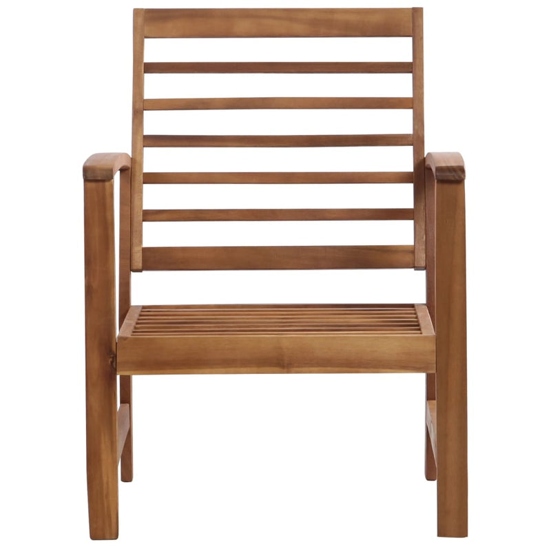 vidaXL 4 Piece Garden Lounge Set Solid Acacia Wood