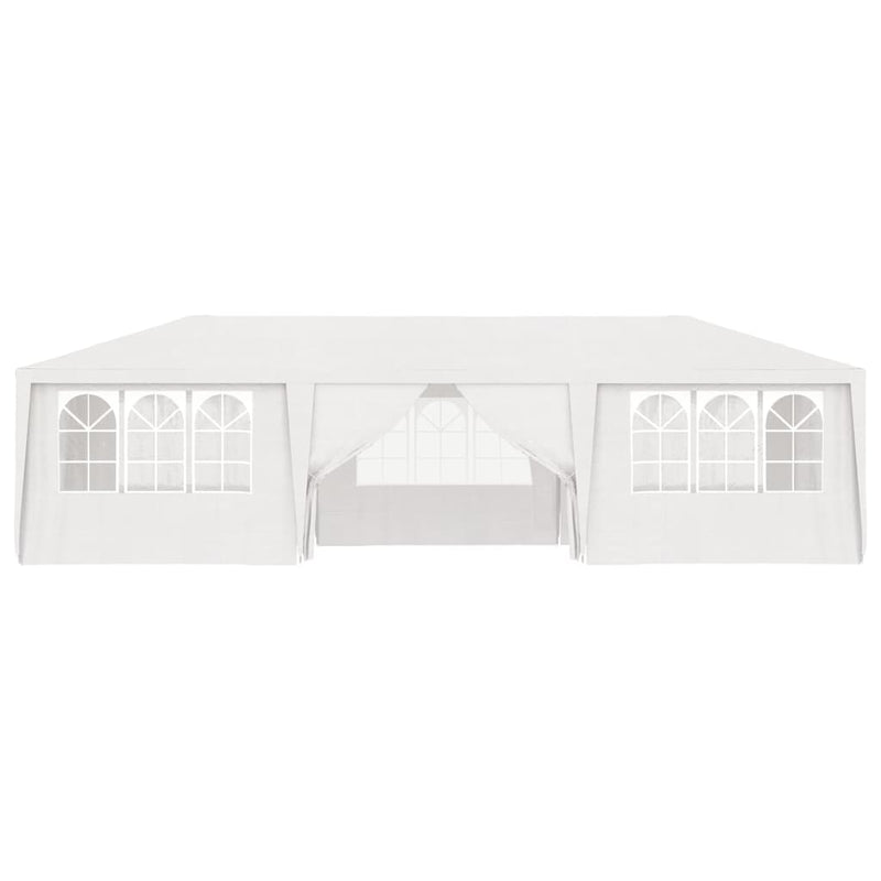 vidaXL Professional Party Tent with Side Walls 4x9 m White 90 g/m²