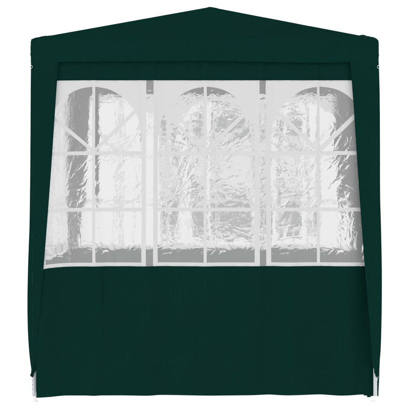 vidaXL Professional Party Tent with Side Walls 2x2 m Green 90 g/m²