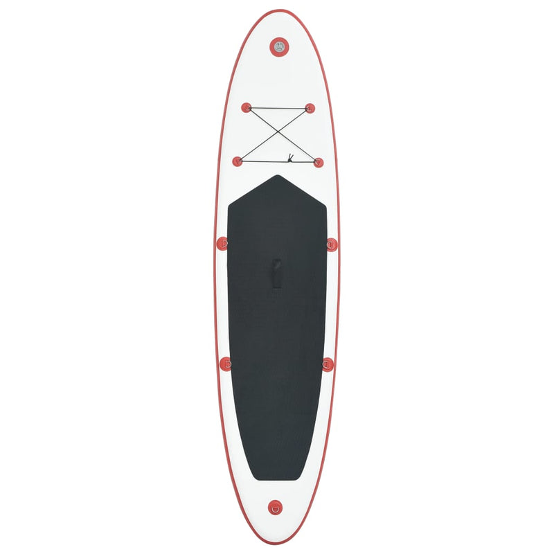 Stand Up Paddle Board Set SUP Surfboard Inflatable Red and White