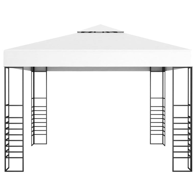 vidaXL Garden Marquee 3x3 m White