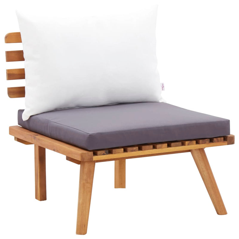 vidaXL 5 Piece Garden Lounge Set Solid Acacia Wood