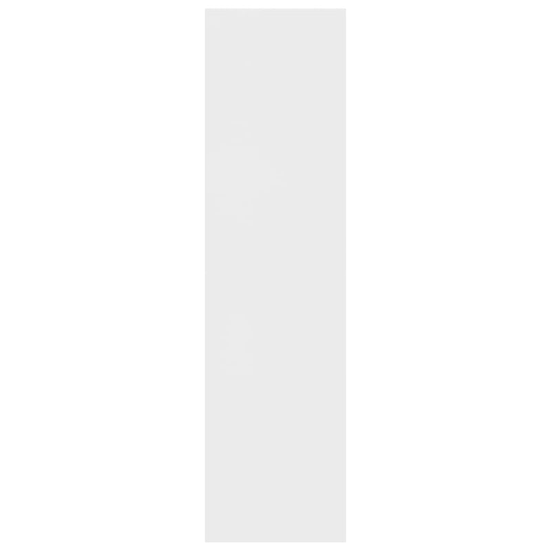 vidaXL Book Cabinet/Room Divider White 155x24x160 cm Engineered Wood