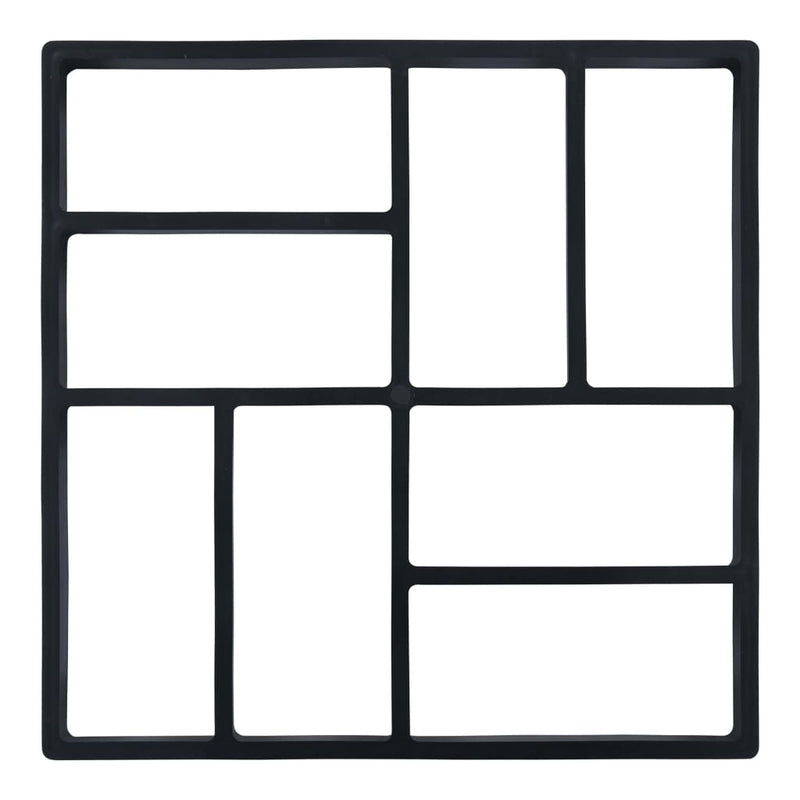 Pavement Moulds 2 pcs 40x40x4 cm Plastic