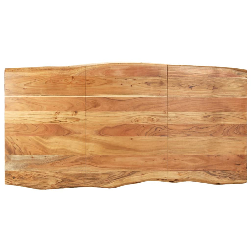 vidaXL Dining Table 180x90x76 cm Solid Acacia Wood