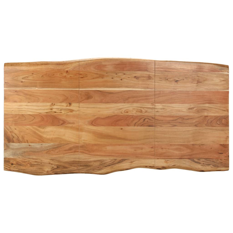 vidaXL Dining Table 180x90x76 cm Solid Acacia Wood