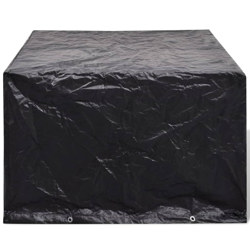 vidaXL Garden Furniture Covers 2 pcs 8 Eyelets 135x135x90 cm