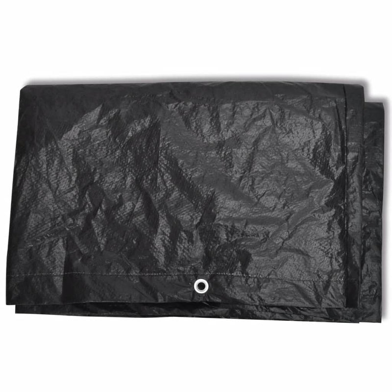 vidaXL Garden Furniture Covers 2 pcs 8 Eyelets 135x135x90 cm