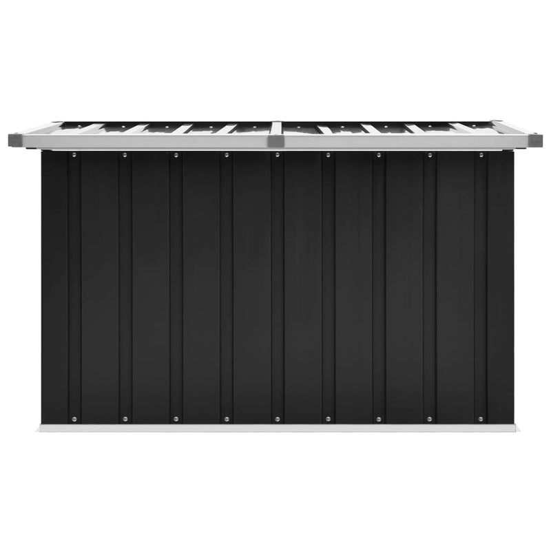 vidaXL Garden Storage Box Anthracite 109x67x65 cm