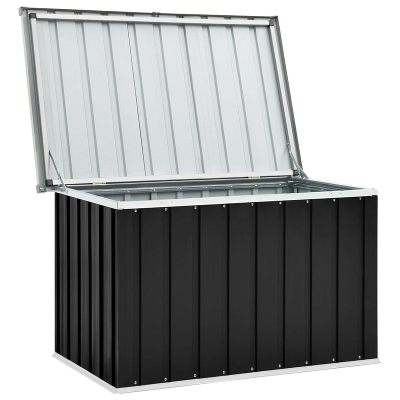 vidaXL Garden Storage Box Anthracite 109x67x65 cm
