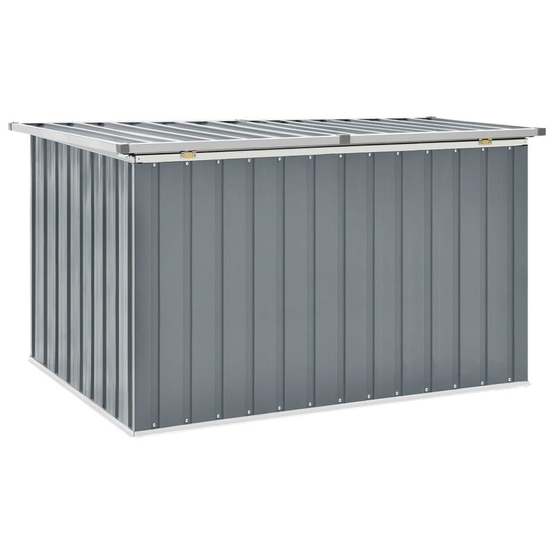 vidaXL Garden Storage Box Grey 149x99x93 cm