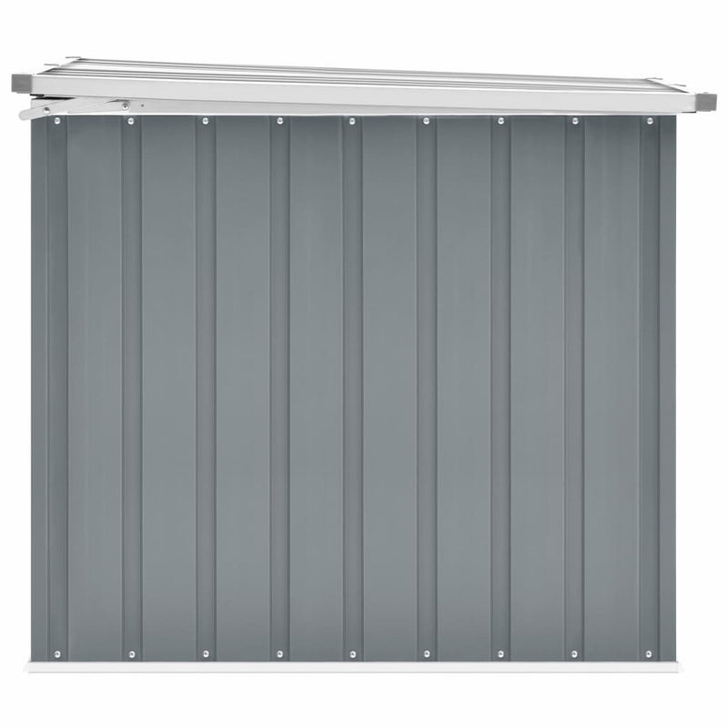 vidaXL Garden Storage Box Grey 149x99x93 cm
