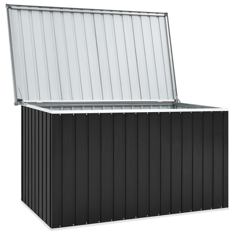 vidaXL Garden Storage Box Anthracite 171x99x93 cm