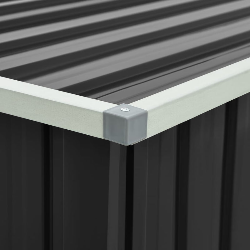 vidaXL Garden Storage Box Anthracite 171x99x93 cm