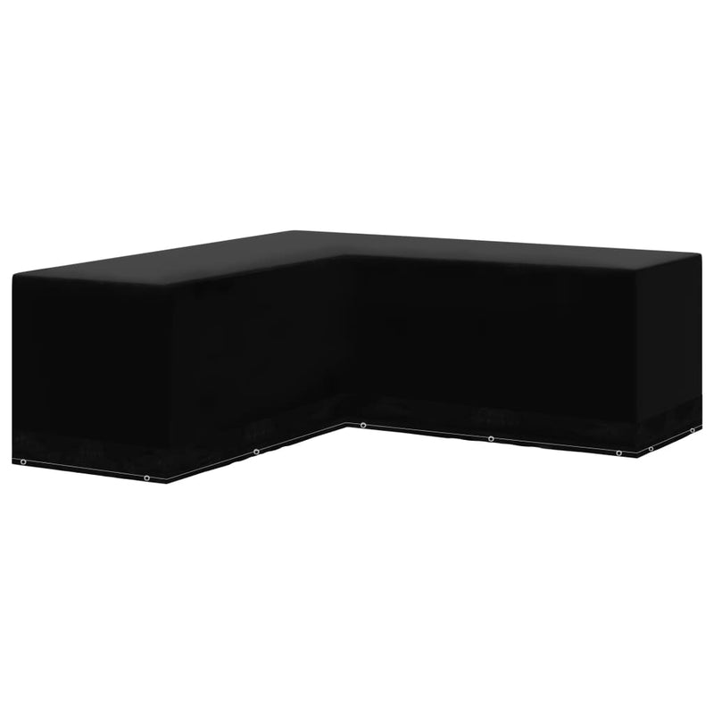 vidaXL Garden Furniture Cover L-Shaped 12 Eyelets 250x250x90 cm