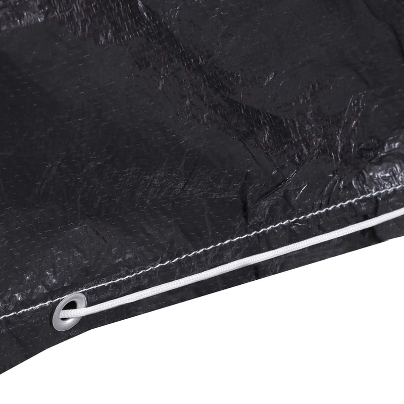 vidaXL Garden Furniture Cover L-Shaped 12 Eyelets 250x250x90 cm