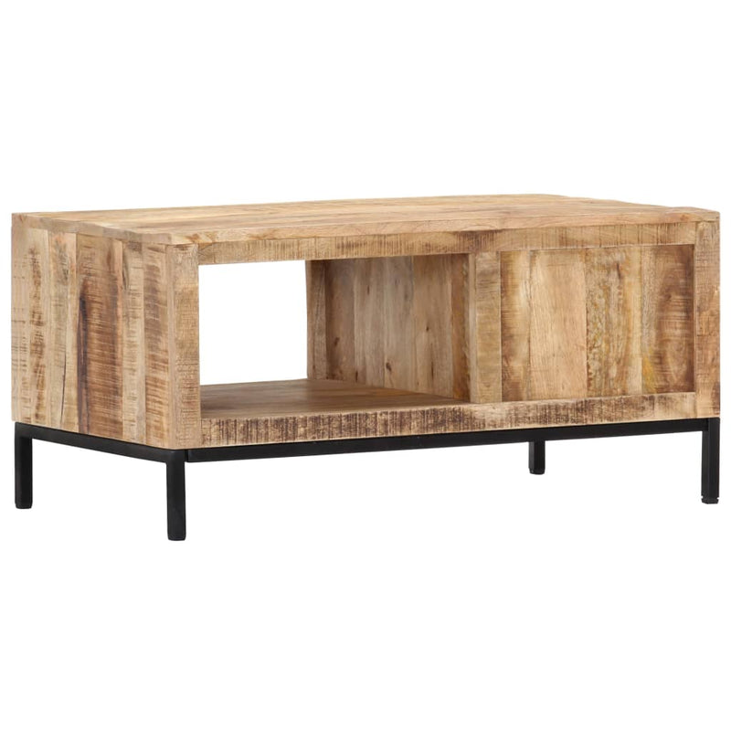 vidaXL Coffee Table 88x50x42 cm Solid Mango Wood