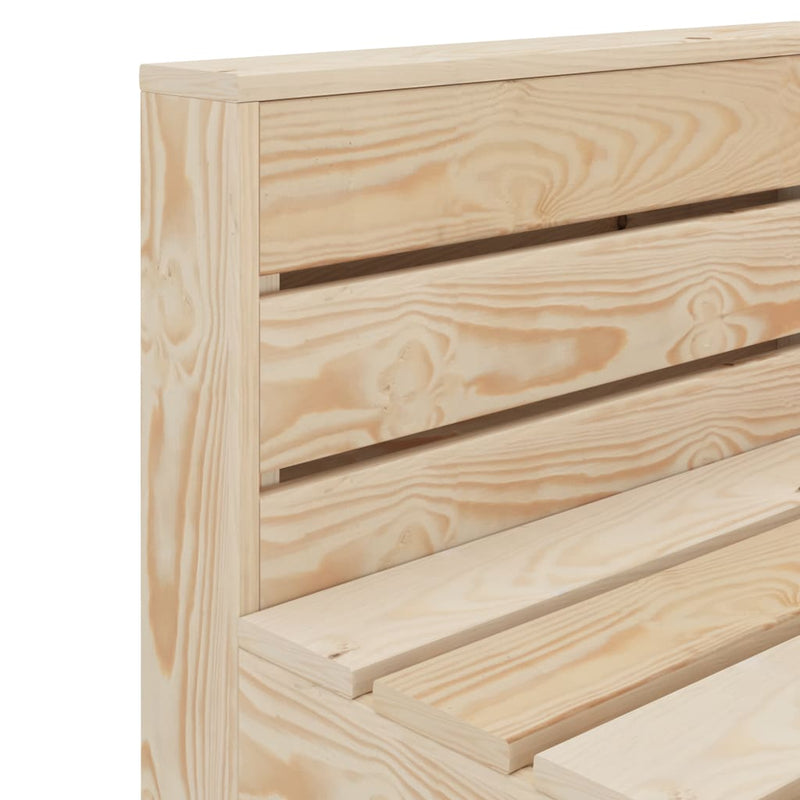 vidaXL Garden Pallet Sofa Wood