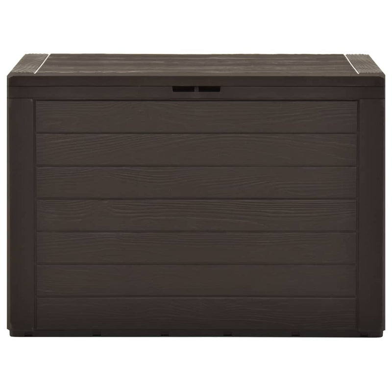 vidaXL Garden Storage Box Brown 78x44x55 cm