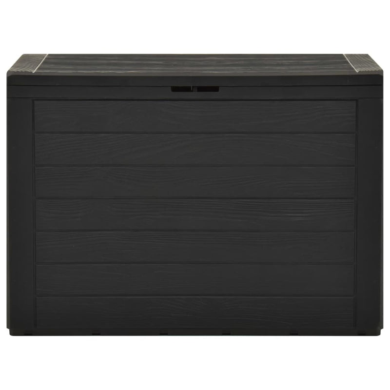 vidaXL Garden Storage Box Anthracite 78x44x55 cm