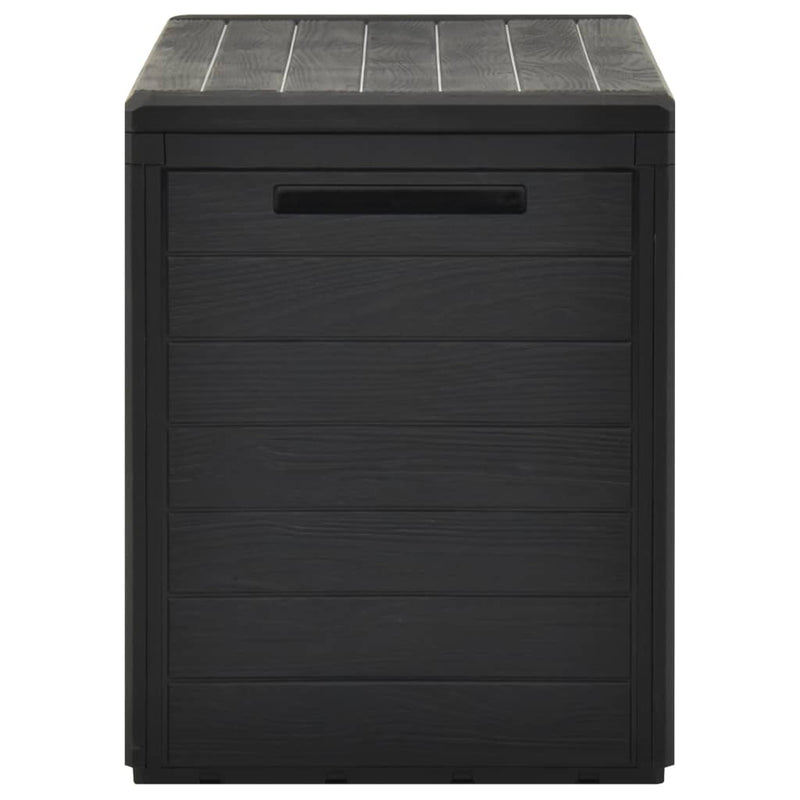 vidaXL Garden Storage Box Anthracite 78x44x55 cm